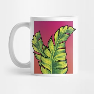 Tropical Leaves Mug